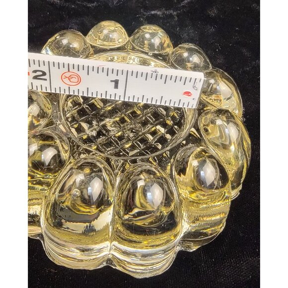 Vintage Pressed Glass "Boopie" Candle Holder - Picture 4 of 15